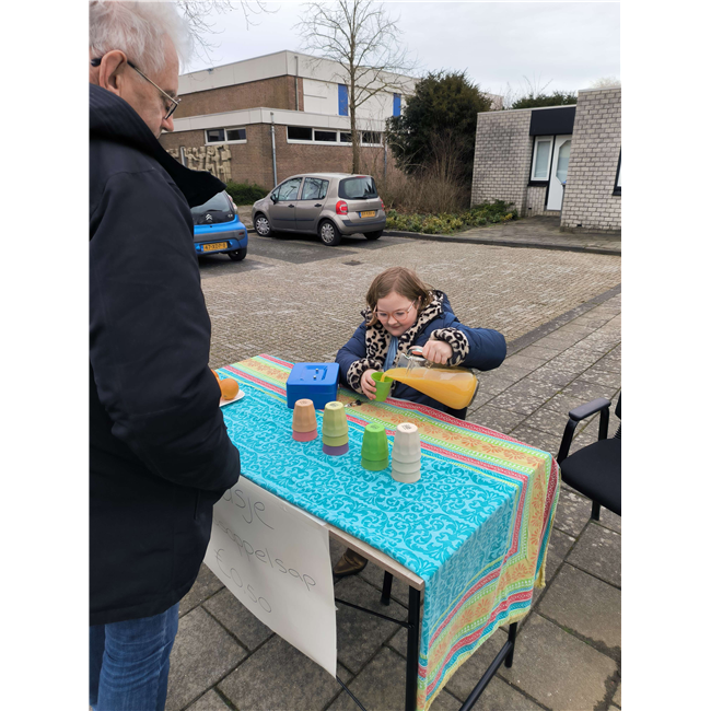 vandaag hebben wij een talletje aan de weg